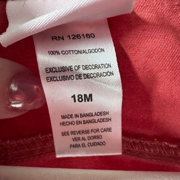 Little Lass Cropped Flower Embroided Jacket 18 Months - Picture 4 of 6